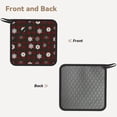 thumbnail image 2 of Pofeuu Plaid Snowflakes Festive Print Silicone Trivet Mats,Silicone Hot Pads for Kitchen, Silicone Trivets for Hot Pots and Pans, Silicone Hot Pad, 2 of 8