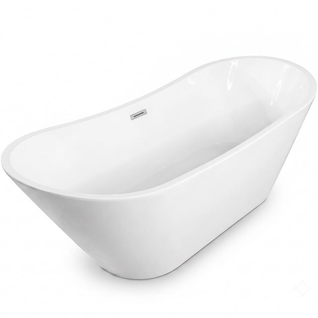 Tina De Baño Rack and Pack Lujo Fibra De Vidrio 170 X 72 X 70 Cm