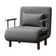 thumbnail image 1 of Sofá cama plegable,Sofá cama plegable Sofá Colchón de piso plegable,Cama de invitados moderna plegable multifunción extraíble,Apartamento multiusos con sofá plegable de 65cmx72cmx80cm, 1 of 9