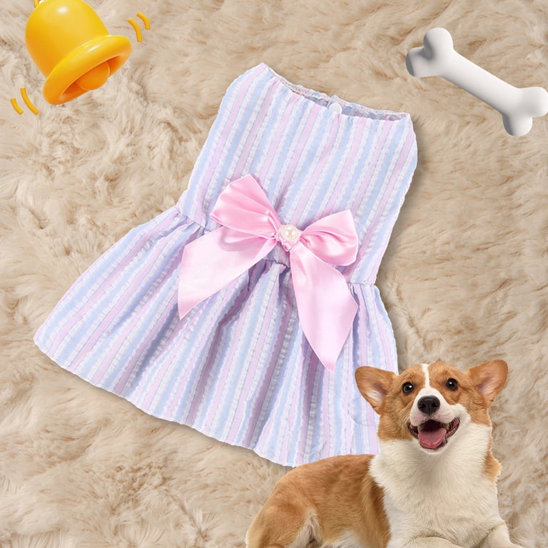 Clearance Kbndieu Dog Dresses for Small Medium Dogs Girl, Pet Cat