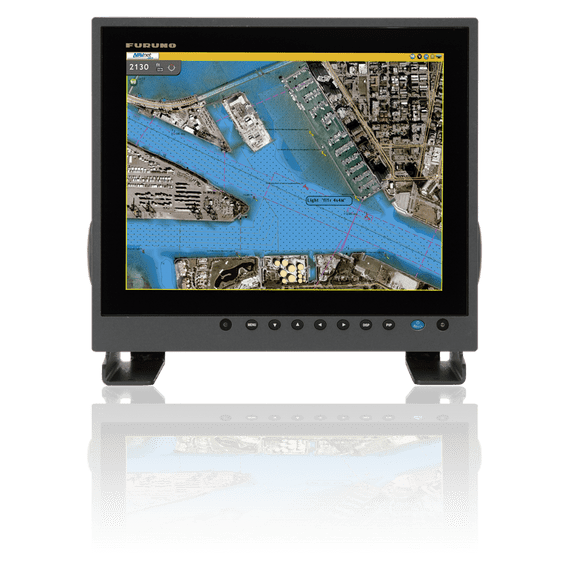 Furuno Multi Fonction Affichage MU150HD 15 Pouces TFT Écran LCD; XGA 1024 x 768 Résolution en Pixels; Interface Clavier; 14,6 Pouces Largeur x 12,7 Pouces Hauteur; Ip56 / Ip22 Évalué
