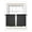Black, variant on Black White Polka Dots Tier Curtains 36 Inch Length,Sheer Curtains for Bedroom Living Room Window Modern Abstract Art Circle Rod Pocket Drapes Kitchen Curtains Small Half Window 27.5"x36" 2 Panels
