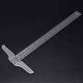 thumbnail image 6 of Yeswillos T-Square Ruler Inches Metric Measurements Straight Ruler for Craft Making Tools, 6 of 8