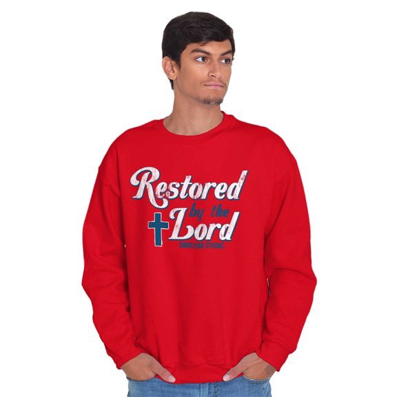 Christian Strong Praise the Lord Sweatshirt for Men or Women Brisco Brands S