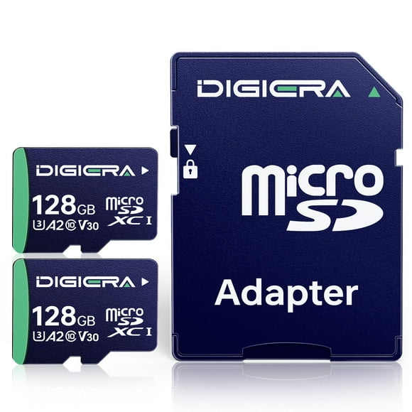 Tarjeta de memoria DIGIERA 128GB CT100 microSDXC UHS-I con adaptador