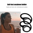 thumbnail image 4 of Auriculares inalámbricos compatibles con Bluetooth (blancos con ganchos para almohadillas y kit de limpieza), 4 of 13