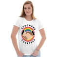 thumbnail image 4 of Stronger Together Social Justice Womens Slim Fit Graphic Tee Brisco Brands M, 4 of 5