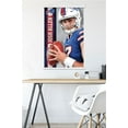 thumbnail image 5 of NFL Buffalo Bills - Josh Allen 18 Wall Poster with Wooden Magnetic Frame, 22.375" x 34", 5 of 5