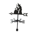 thumbnail image 5 of Weathervane Ornament Wind Direction Measuring Instrument Weather Vane for Outdoor , witch cooking soup, 5 of 8