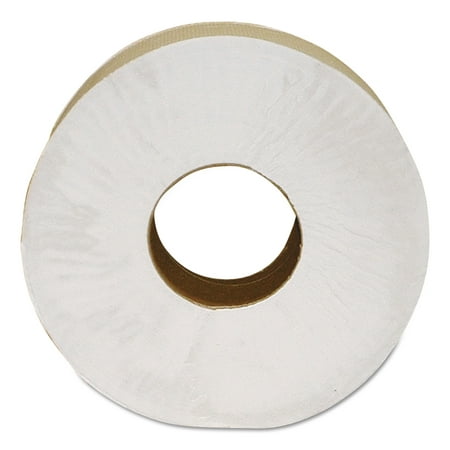 Morcon Paper Morsoft Millennium Jumbo Toilet Paper, 2-Ply, White, 9" Dia., 12/Carton -MOR129X