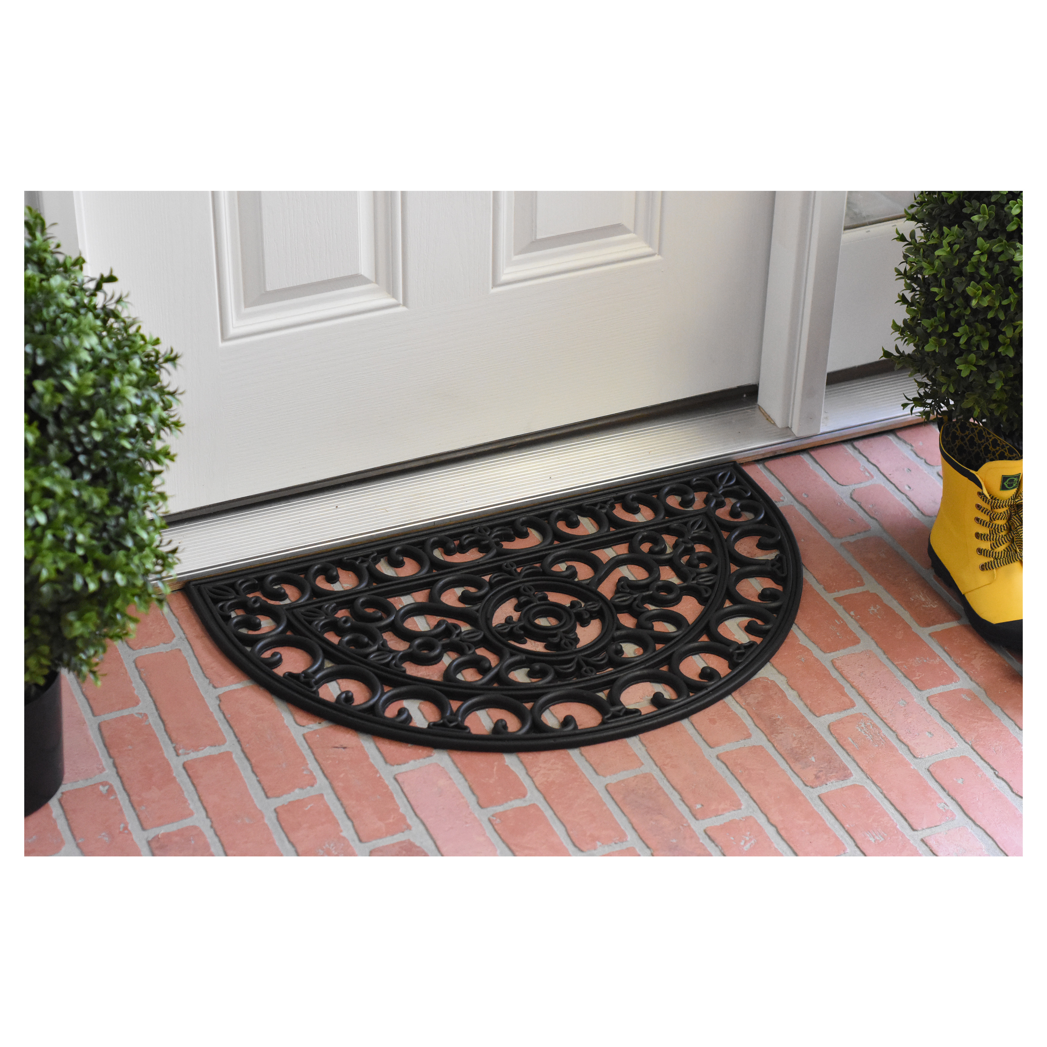 Calloway Mills Aristotle Rubber Outdoor Doormat 18" x 30"