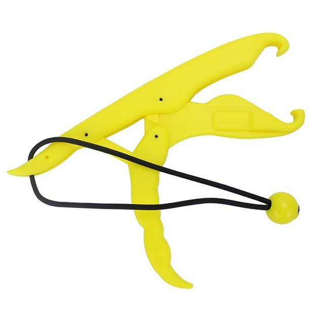 facefd Pliers Fishing Grip Float with Adjustable Rope Plier Multifunctional Clamp Portable Long-Lasting Tackle Sporting Goods Small Yellow Small Yellow