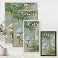 thumbnail image 4 of Designart Heron Birds I FLOAT FRAME WALL ART, 4 of 4