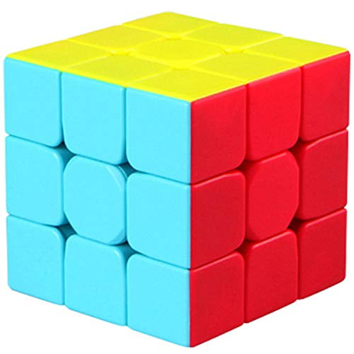 Qiyi Warrior W 3x3 Speed Cube Stickerless 3x3x3 Magic Cube Puzzles Twist Gift 
