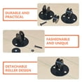 thumbnail image 5 of CTIRCHIU Black Metal Ceiling Mount Pulley for Pendant Light Cords, 5 of 10