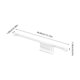 thumbnail image 4 of 2 Set of Wall-mounted Sliding Hooks Rack Kitchen Hanging Hooks Wall Hanging Hook Rack, 4 of 4
