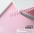 thumbnail image 2 of LEEYNEER 5Pcs Binding Spines Spirals Spiral Notebook Coils Comb Bindings (Random Color), 2 of 6