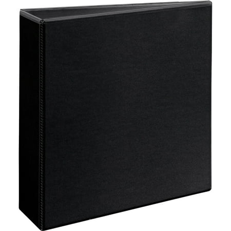 Avery Durable View Binder w/Slant Rings, 11 x 8 1/2, 3" Cap, Black