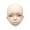 Thick Lips No Eyes, variant on MERIGLARE 1/3 BJD Doll Head 3D for 60 cm Height Bald Face Ups Enthusiast DIY Toy Dolls Thick Lips No Eyes