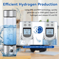 thumbnail image 3 of Hydrogen Water Bottle Generator, 2 in 1 Hydroh Hydrogen Water Bottle with SPE/PE, 3 of 7