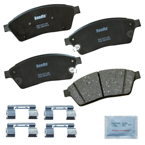 Disc Brake Pad Set Fits select: 2010-2016 CADILLAC SRX, 2011 SAAB 9-4X