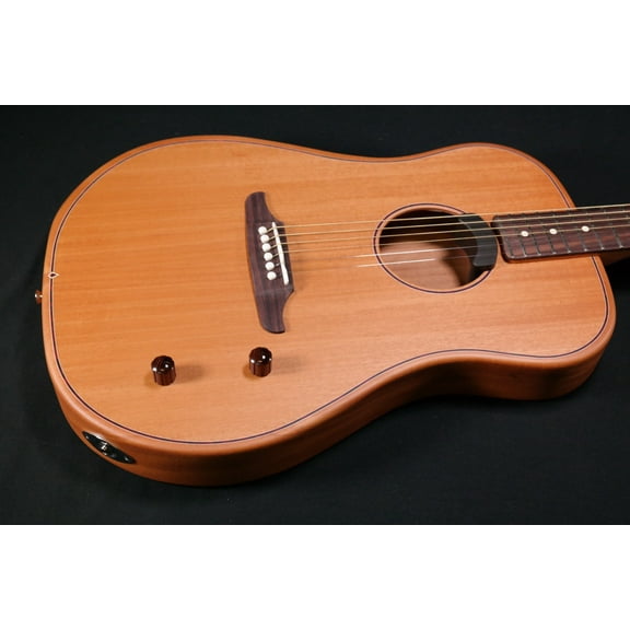 Fender Highway Series Dreadnought Acoustic Electric Guitar All Mahogany Rosewood Fretboard