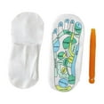 thumbnail image 2 of hengtong Acupressure Reflexology Socks with Massage Stick, Comfortable, SPA Sock Acupoint High, 2 of 9