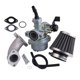 thumbnail image 1 of Carburador PZ22 Carburador de 22 Mm con Colector de Admisión de Filtro re Y Piezas de Junta para Bicicletas de 110 Cc Y 125 Cc, Scooter Macarena Carburador de motocicleta, 1 of 8