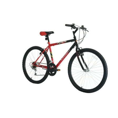 Titan Pioneer 18-Speed Men's Mountain Bike, Red