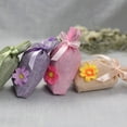 thumbnail image 2 of CRAFTHROU Drawstring Pouch Sachet Bags for Herbs Lavender Spice Home Fragrance 16Set Polyester Cotton Various Colors, 2 of 4