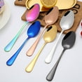 thumbnail image 4 of Flatware Set  Stainless Steel Flatware Service Tableware Cutlery Include Knife/Fork/Spoon  Mirror Polished  Dishwasher Safe, 4 of 6