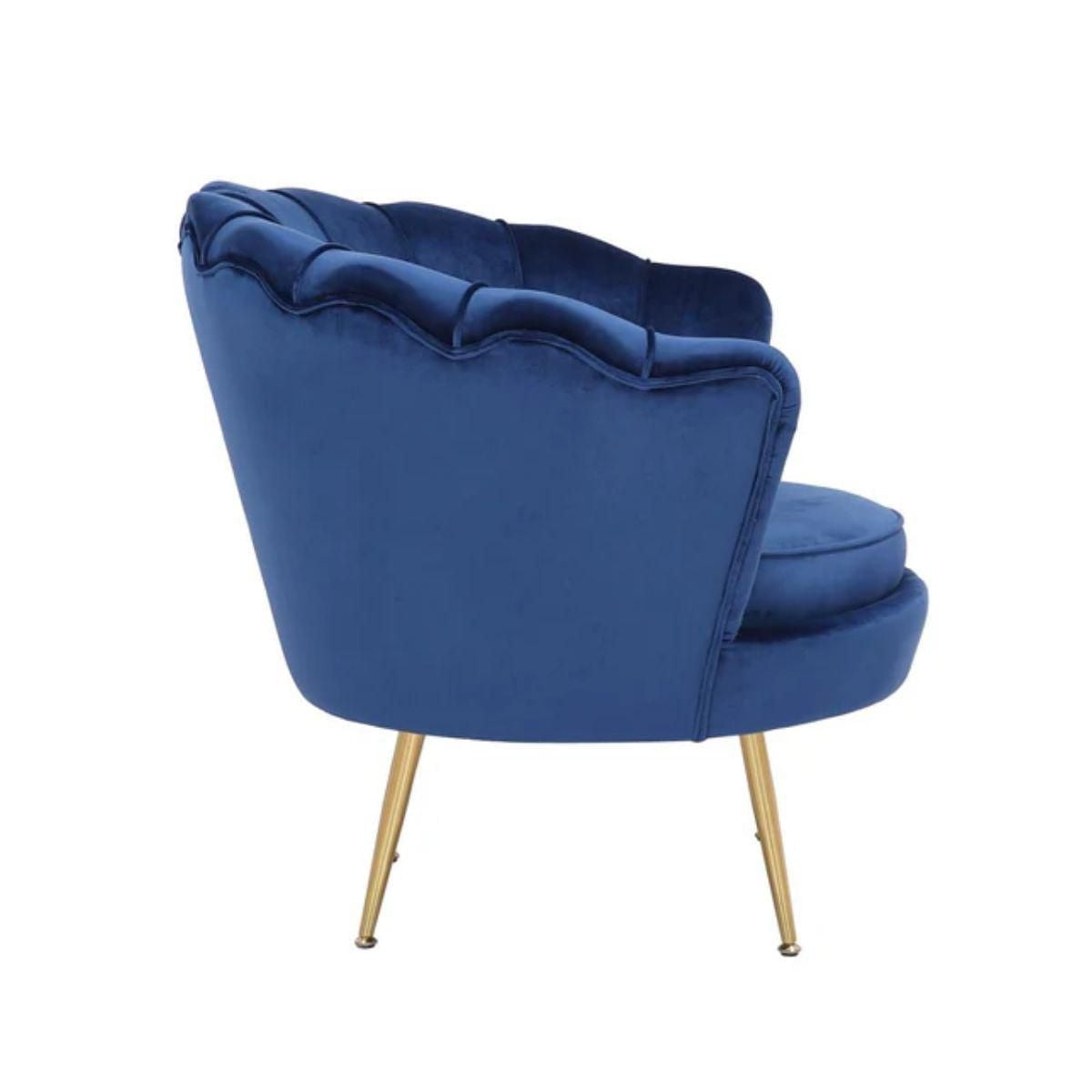 Heavenly Collection Grey Accent Chair SET OF 2