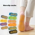 thumbnail image 2 of TITAKING Anti-Slip Socks for Kids and Adults, Trampoline Socks, Non-Slip Sole, Set of 10 Paires, 2 of 6