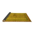 thumbnail image 2 of Ahgly Company Indoor Rectangle Oriental Yellow Modern Area Rugs, 7' x 9', 2 of 4