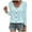 B Sky Blue, variant on Boho Tops for Women Ndbuld Long Sleeve Shirts for Women Fall Dressy Casual Blouses Fashion Pleated Tunic Tops Sky Blue S