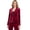 Cranberry, variant on Womens Velvet Blazer Cranberry 2
