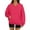 15#Hot Pink, variant on Women's V-Neck Sweatshirt with Pockets, Womens V Neck Sweatshirts No Hood Lightweight Casual Soft Fashion Yellow S