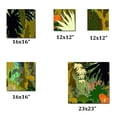 thumbnail image 4 of Designart "Bounties And Blooming Wilderness Blessings II" Coastal Metal Wall Art Set, 4 of 5