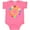 Hot Pink, variant on Inktastic Ice Cream Cone Starburst Boys or Girls Baby Bodysuit