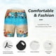 thumbnail image 3 of Fotbe Boards and Beach Traje de Baño para Hombre – Shorts de Natación de Secado Rápido con Forro y Bolsillos-Medium, 3 of 6
