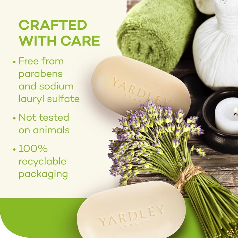 Yardley London Aloe & Avocado Bath Bar, 4 Pack photo 5