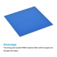 thumbnail image 3 of Uxcell PMMA Acrylic Sheets Colored Non Transparent 6 x 6 Inch Light Blue for Crafts, 3 of 4