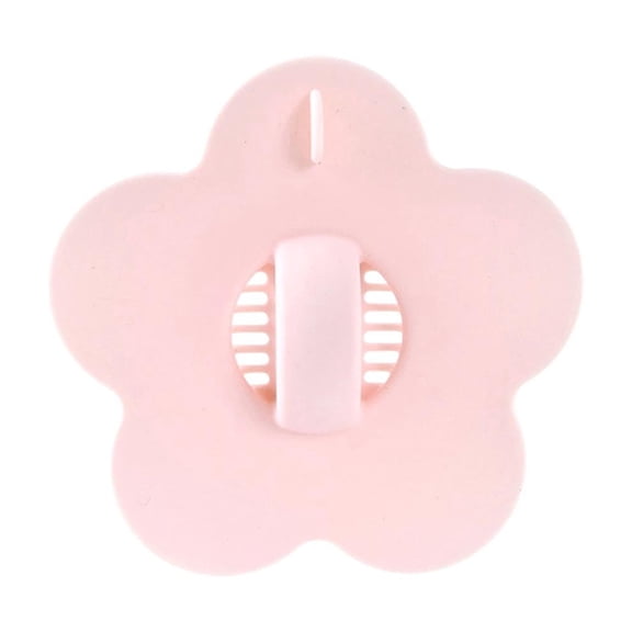 Flower Shaped Sink Stopper, Basin Plug With Hair Catcher, Leak Proof Strainer Cover, Bathroom And Kitchen Use, Practical Home Accessory, Pink