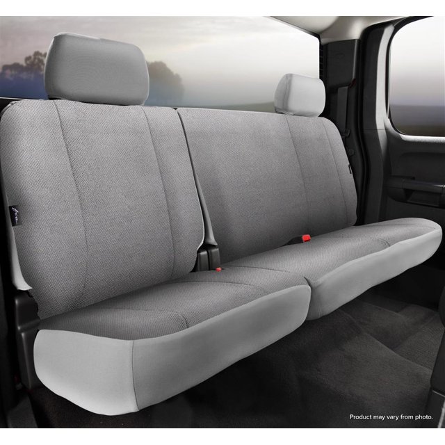 Fia Seat Cover TRS45-10 GRAY Wrangler; 60 Driver/40 Passenger Split Seat With Adjustable Headrests; Saddle Blanket; Gray; For One Row