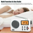 thumbnail image 2 of EIGTHTAIL Portable AM FM Radio with LCD Display   Personal Pocket Radio with Best Reception  USB Cable or 4AA Batteries Powered Digital Stereo Radio Player for Home & Outdoor  Perfect Gif, 2 of 9