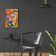 thumbnail image 6 of Epic Art 'Pit Bull Luv' by Dean Russo, Acrylic Glass Wall Art, 16"x24", 6 of 8