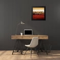 thumbnail image 4 of Wang, Yehan 20x20 Black Modern Framed Museum Art Print Titled - Red Lake, 4 of 5