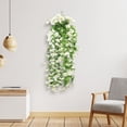 thumbnail image 4 of Ycandiee Artificial Fake Hanging Flowers Plants for Outdoor Spring Decoration, Artificial Hanging Flowers, Faux Silk UV Resistant Look Real Trailing Vines for Outside Home Planter Porch Patio, 4 of 6