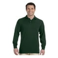 thumbnail image 1 of Jerzees Men's Welt Knit Collar Two Button Polo Shirt, Style 437ML, 1 of 1