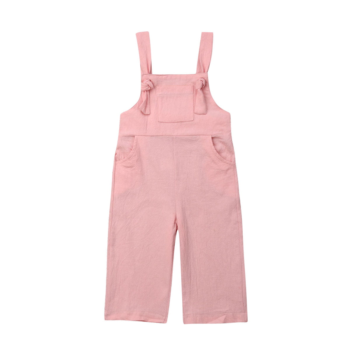 Summer Toddler Kids baby boy jumpsuit baby loose linen pants overall boy rompers 